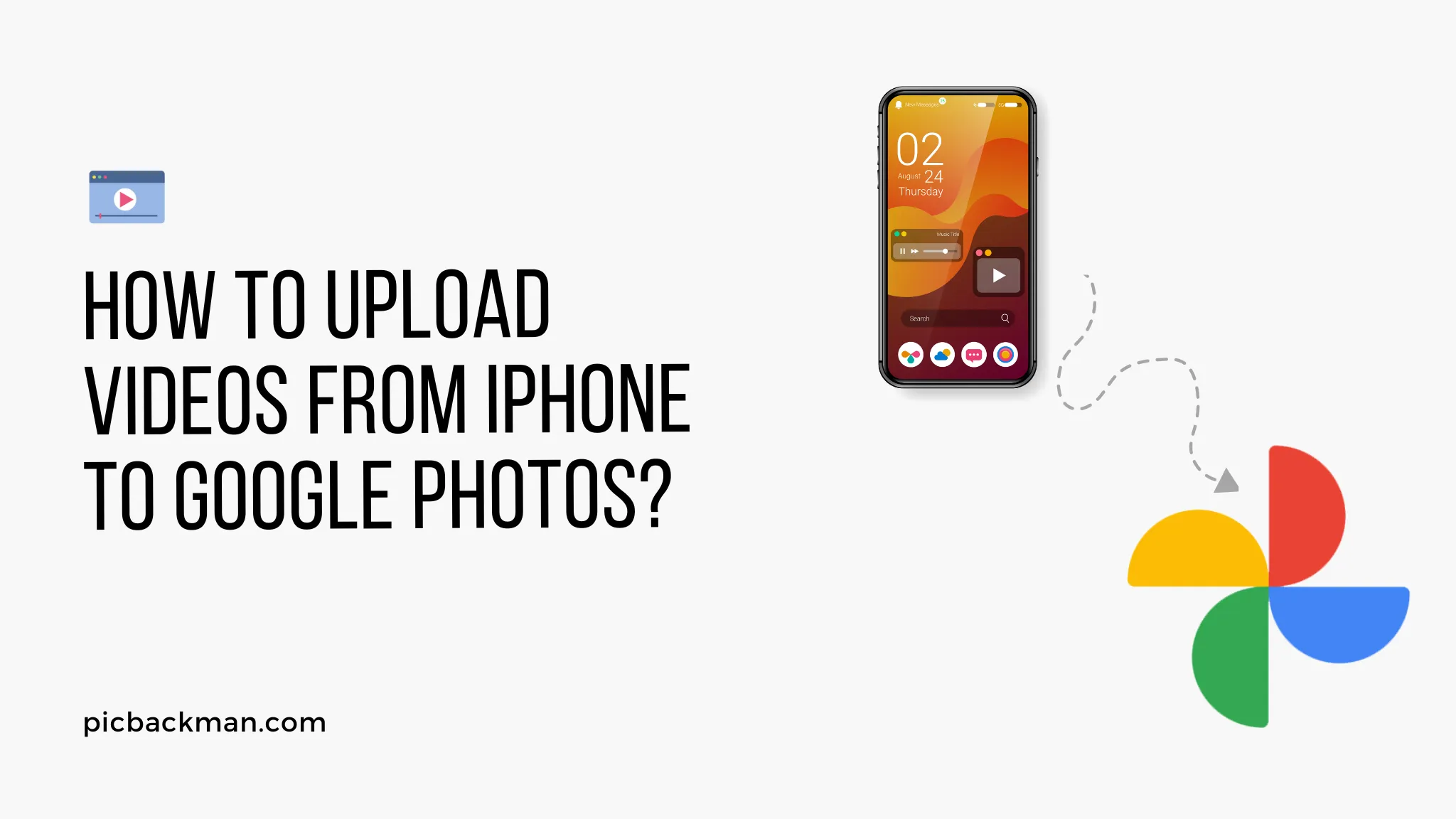 How to Upload Videos from iPhone to Google Photos?