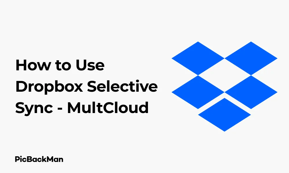 How to Use Dropbox Selective Sync - MultCloud