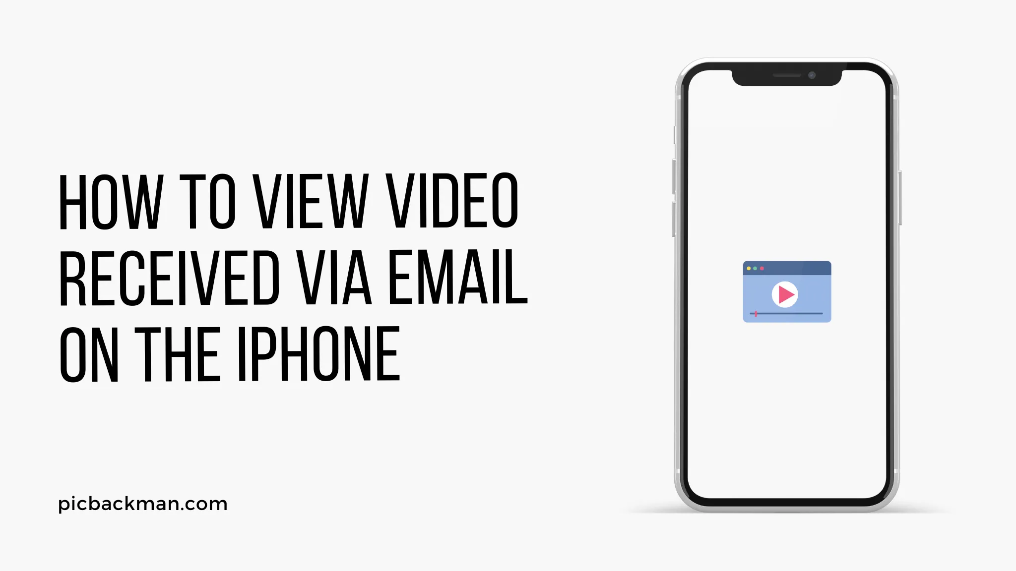 How to View Video Received via Email on the iPhone?