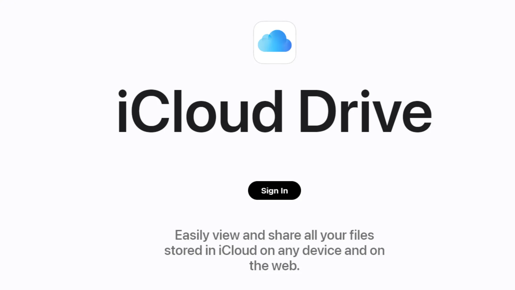 Understanding iCloud Drive