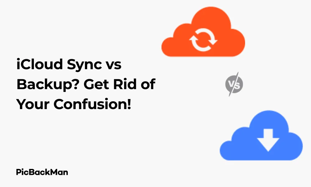 iCloud Sync vs Backup? Get Rid of Your Confusion!