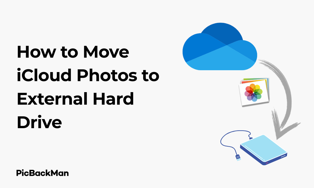 Most Efficient - How to Move iCloud Photos to an External Hard Drive