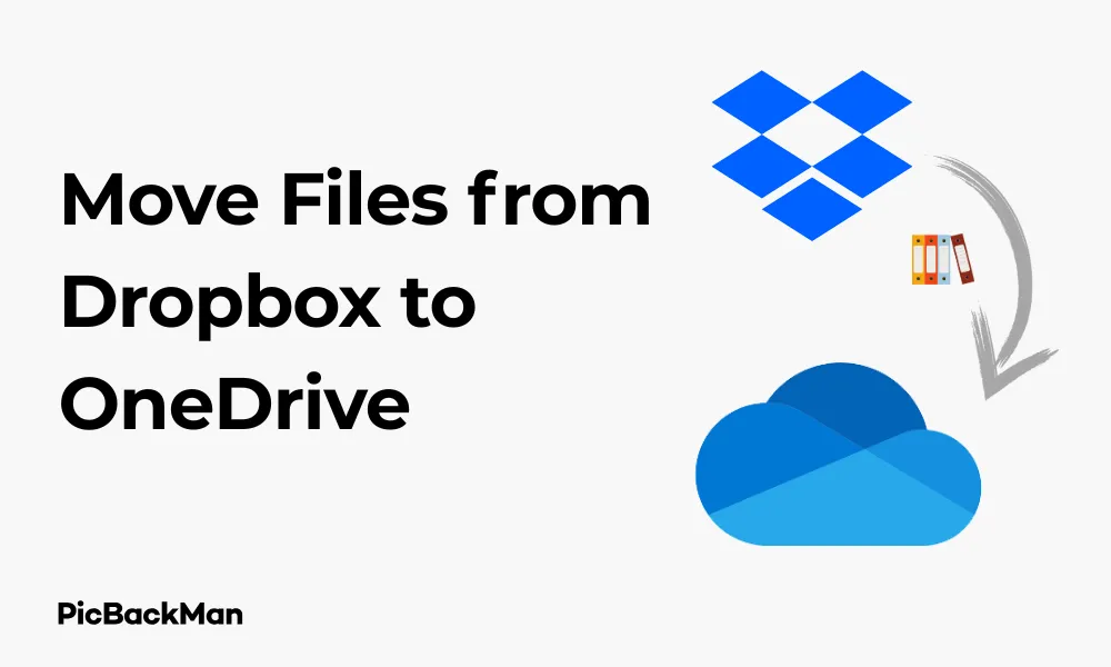Move Files from Dropbox to OneDrive in 3 Proven Ways