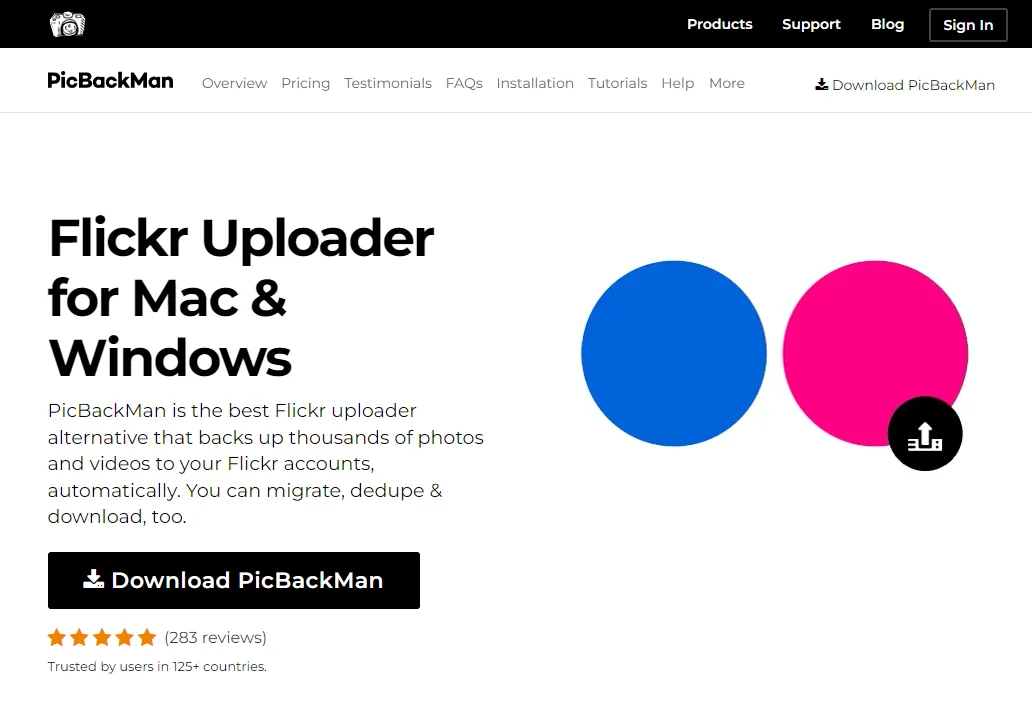 Download and Install Flickr Uploader