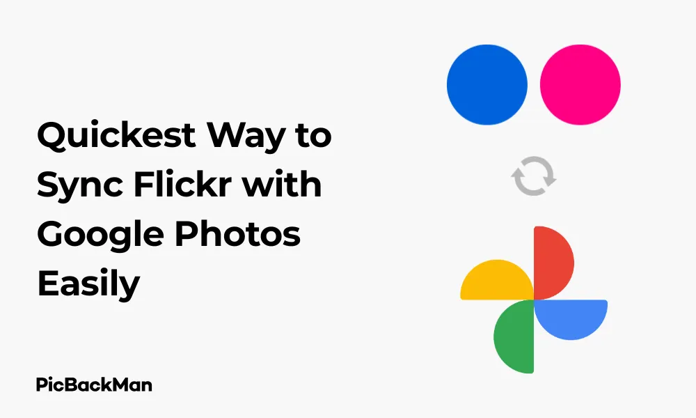 Quickest Way to Sync Flickr with Google Photos Easily