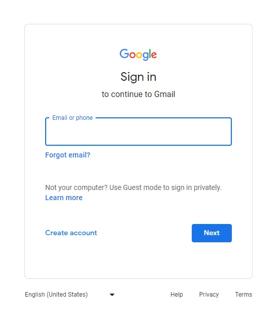 Sign in to your Google account and navigate to Google Drive