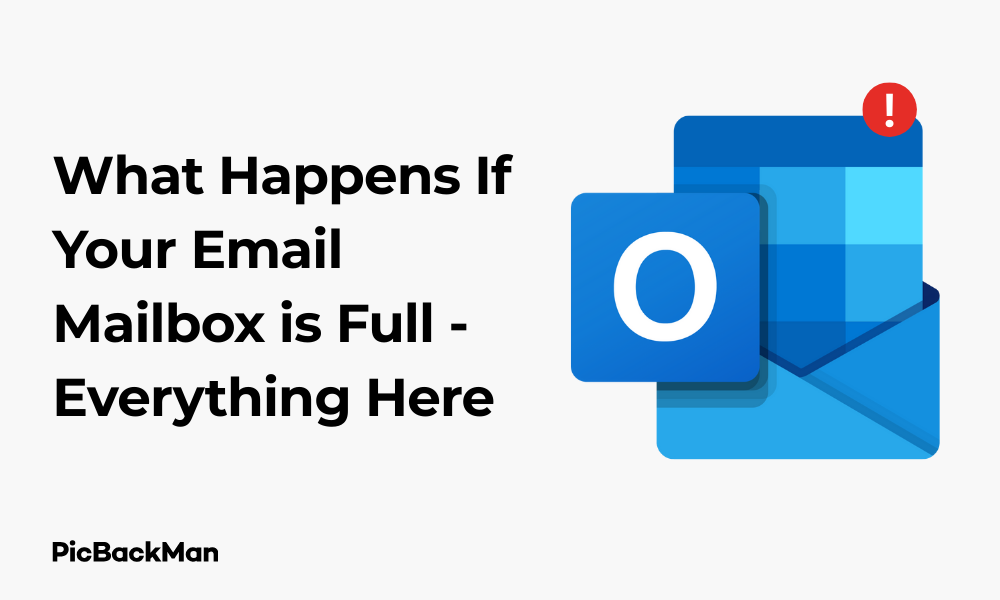 What Happens If Your Email Mailbox is Full - Everything Here