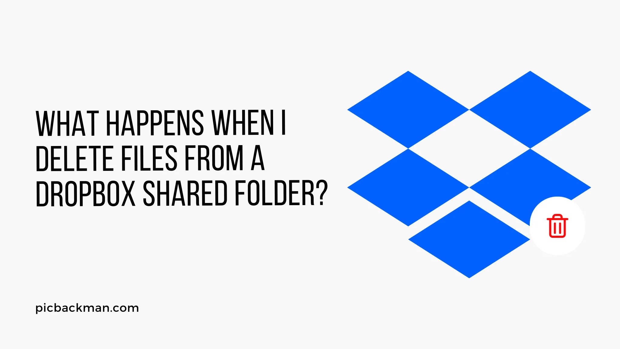 What happens when I Delete Files from a Dropbox Shared Folder?
