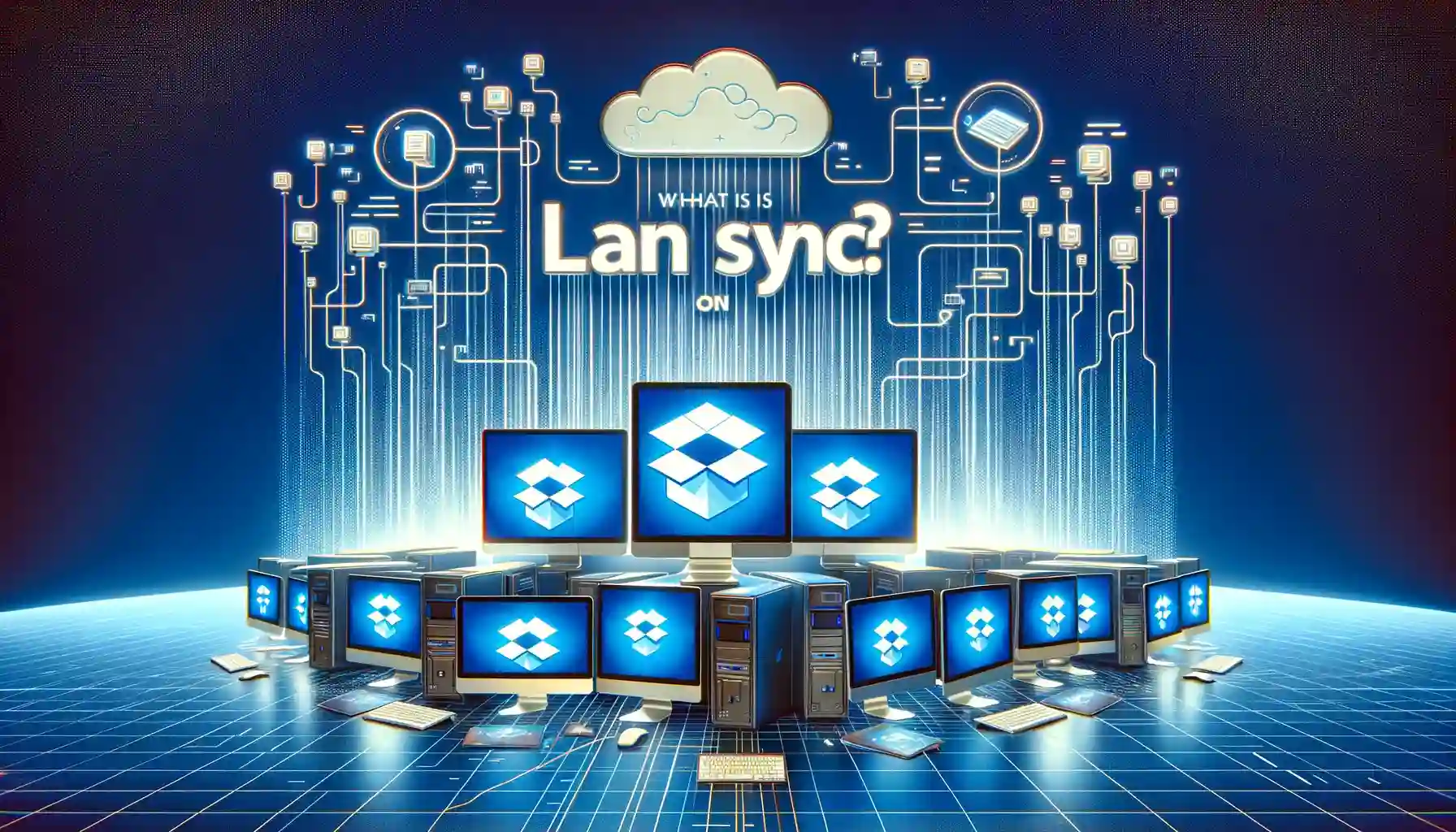 What is LAN Sync on Dropbox?